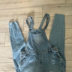 Blue Denim Overalls